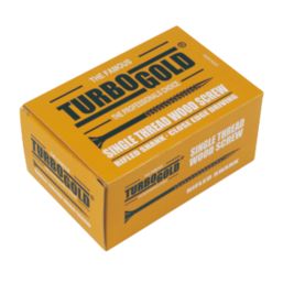 TurboGold  PZ Double-Countersunk  Multipurpose Screws 4.5mm x  200 Pack
