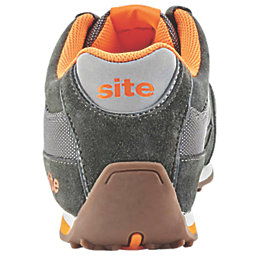 Site Strata    Safety Trainers Grey Size 10
