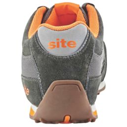 Site Strata    Safety Trainers Grey Size 10