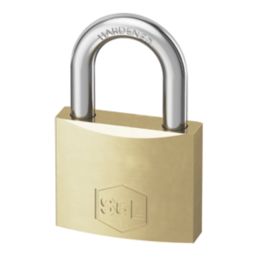 Smith & Locke  Brass     Padlock 50mm