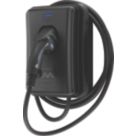 Masterplug  1 Port 7.4kW  Mode 3 Type 2 Plug Tethered Smart EV Charger with 5m Cable Black