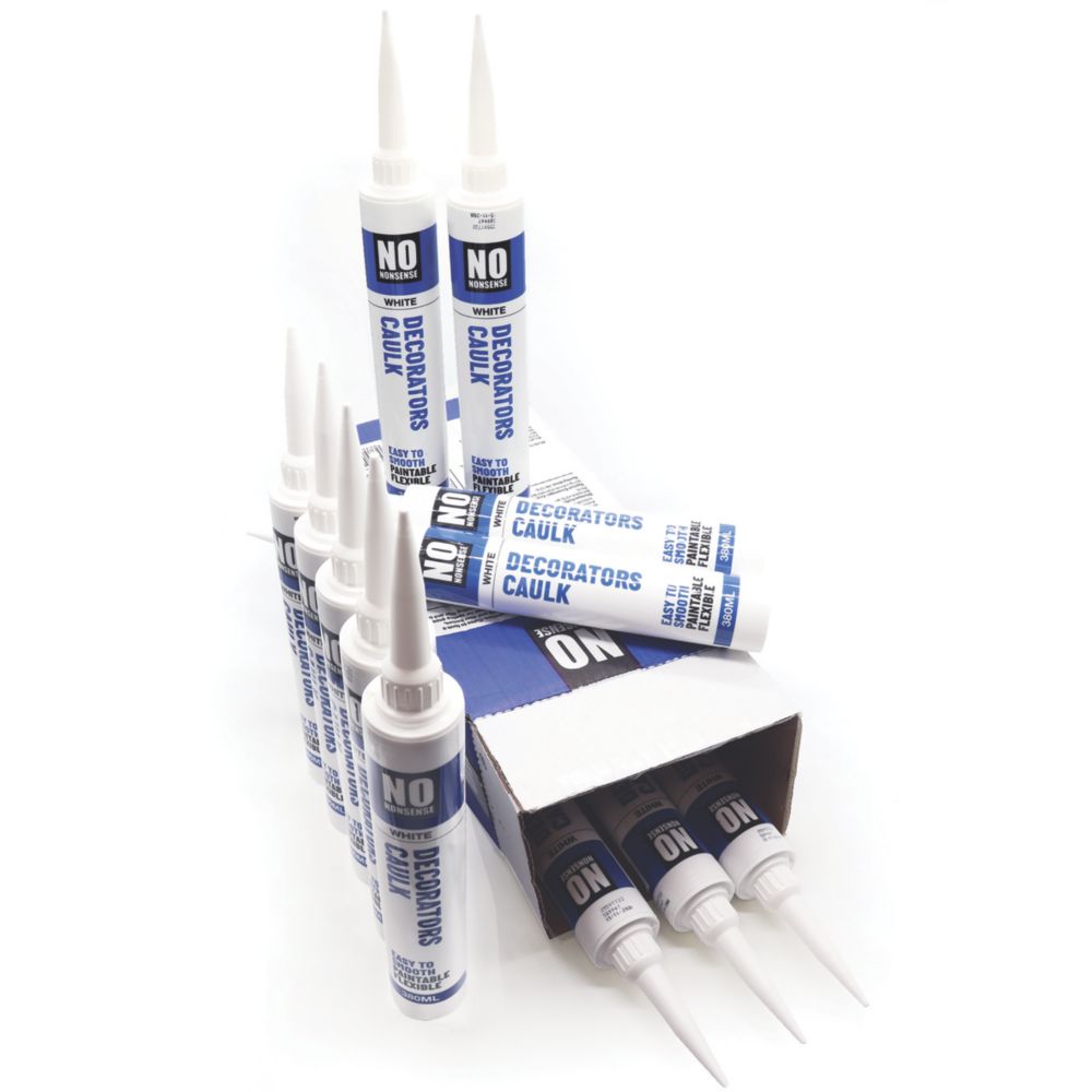 Polycell Trade Polyfilla Decorators Caulk - White | DCO - Decorating
