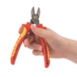 C.K RedLine VDE Side Cutter & Wire Stripper 6.69" (170mm)