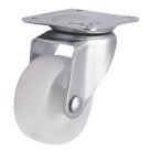 Essentials Nylon Swivel Castor 50mm White