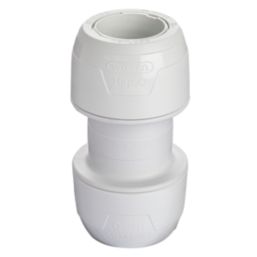 Hep2O  Plastic Push-Fit Equal Keyless Coupler 22mm 10 Pack
