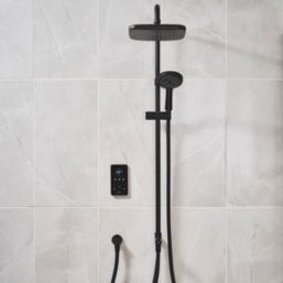 Triton Envi DuElec Matt Black 9kW Thermostatic Electric Shower