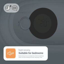 FireAngel  FA3322 Battery Standalone Digital Display Carbon Monoxide Alarm