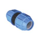 FloPlast 493012 MDPE Coupler 32mm x 32mm