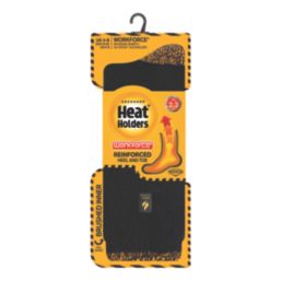 SockShop Heat Holders Reinforced Socks Black/Yellow 4-8 1 Pair