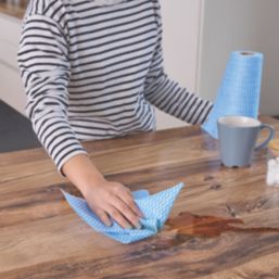 Essentials Cloths on a Roll Blue 37cm x 22cm