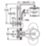 Grohe Vitalio Joy 260 HP Rear-Fed Exposed Phantom Black Thermostatic Shower System