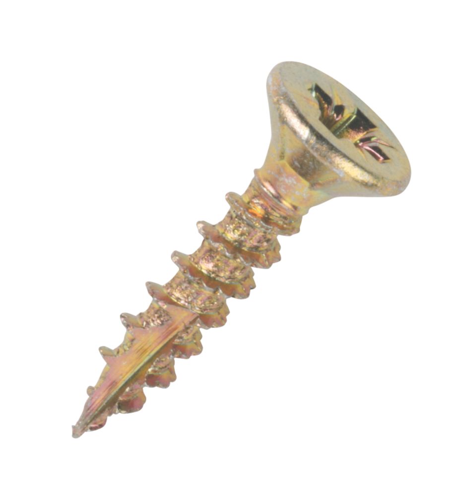 Goldscrew Plus PZ DoubleCountersunk ThreadCutting Multipurpose Screws