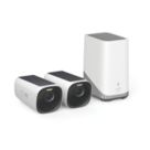 Eufy S330  White Wireless Homebase 3 Security Camera System & 2 4K Indoor & Outdoor Cameras