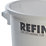 Refina  Plastic Mixing Tub White 100Ltr