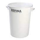 Refina  Plastic Mixing Tub White 100Ltr