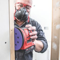 Trend  AB/125/M25 60, 120 & 180 & 240 Grit 8-Hole Punched Wood, Paint, Plastic, Filler, Plaster & Metal Random Orbital Sanding Discs 125mm 25 Pack