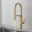 Swirl Boyne  Pull-Out Spray Mixer Kitchen Tap Brass-Effect