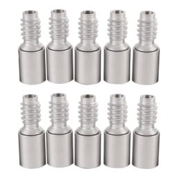 Smith & Locke  39mm Sash Stops Satin Chrome 10 Pack