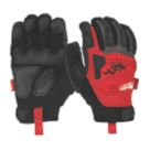 Milwaukee Impact Demolition Gloves Black/Red Large