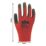 Site SWG440 Safety Gloves Red / Black Small