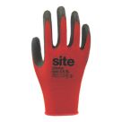 Site SWG440 Safety Gloves Red / Black Small