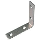 Essentials Corner Braces Zinc-Plated 64mm x 64mm x 16.5mm 10 Pack
