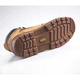 Site Quartz Size 10  Honey  Steel Toe Cap Safety Boots