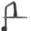 Highlife Bathrooms Spey Series 2 Rear-Fed Exposed Matt Black Thermostatic Shower