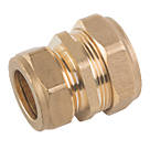 Midbrass  Brass Compression Reducing Coupler 10mm x 1/2"