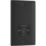 British General Nexus Metal 2-Gang Dual Voltage Shaver Socket 115/240V Matt Black with Colour-Matched Inserts