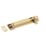 Smith & Locke Necked Door Bolt Polished Brass 150mm