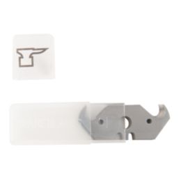 Forge Steel  Hooked Knife Blade 10 Pack