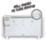 TCP  2000W Electric Portable or Wall-Mounted Convector Panel Heater White