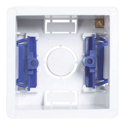 Essentials  1-Gang Dry Lining  Back Box 45mm 5 Pack