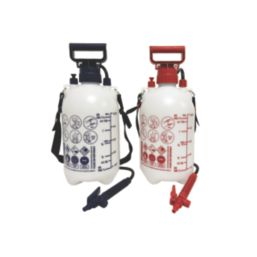 Spear & Jackson  White Pump Action Pressure Sprayer (Twin Pack) 5Ltr