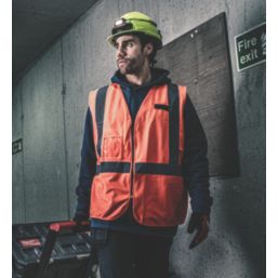 Milwaukee Contractor Hi-Vis Vest Yellow Large / X Large 42-46" Chest