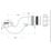 Viva Fixed 40mm Sink or Urinal Magna 1½" x 19mm Seal Bath Trap