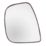 Summit CMV-46BH Heated Passenger Side Replacement Commercial Mirror Glass with Heated Backing Plate