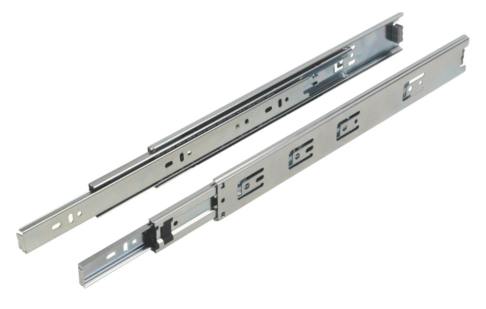 Essentials Ball Bearing Drawer Slides 350mm 2 Pack Screwfix