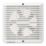 Manrose XF100T 100mm (4") Axial Bathroom Extractor Fan with Timer White 240V