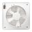 Manrose XF100T 100mm (4") Axial Bathroom Extractor Fan with Timer White 240V