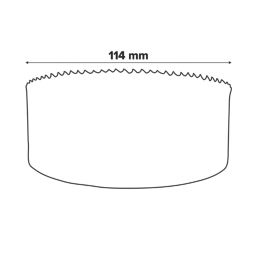 Erbauer  Multi-Material Holesaw 114mm