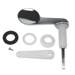 Fluidmaster 650X-015-P30 Dual-Flush Paddle Lever Chrome