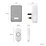 Byron DBY-22322UK Plug-In Wireless Doorbell White / Grey