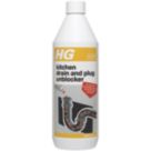 HG   Kitchen Drain & Plug Unblocker 1Ltr