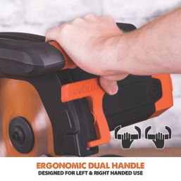 Evolution R255SMS 255mm  Electric Single-Bevel Sliding Multi-Material Mitre Saw 110V