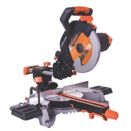 Evolution R255SMS 255mm  Electric Single-Bevel Sliding Multi-Material Mitre Saw 110V