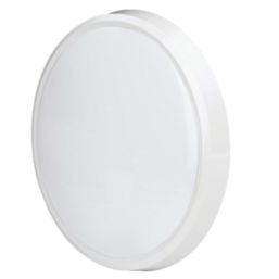 4lite PAVIA LED Wall/Ceiling Light Bulkhead  White 22W 2500lm