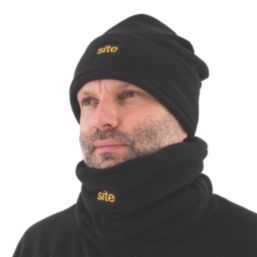 Site  Polar Fleece Accessory Pack Black 3 Piece Set
