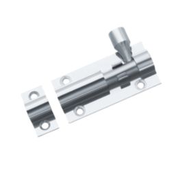 Smith & Locke Barrel Door Bolt Polished Chrome 63mm
